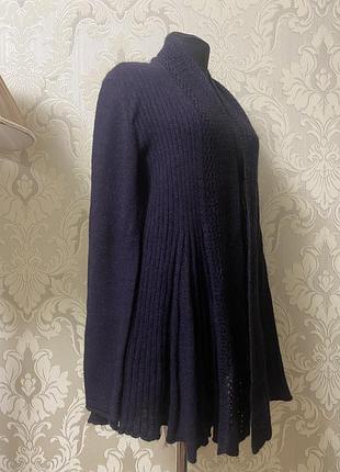 Кардиган з вовною і мохером