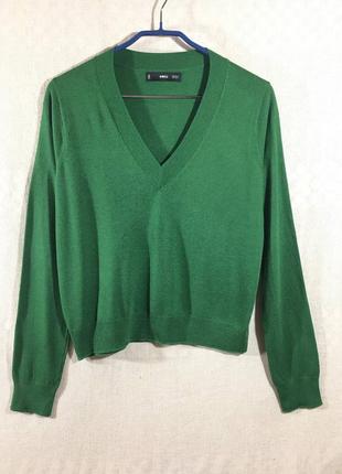 Свободный джемпер пуловер тонкого трикотажа