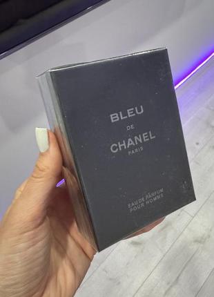 Оригинальный парфюм bleu de chanel в блистере духи бомбезные шлейфовые