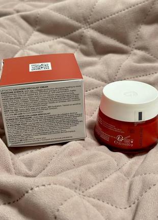 Антивозрастной крем для коррекции видимых признаков старения кожи лица vichy liftactiv collagen specialist night3 фото