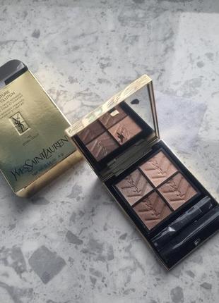 Палетка теней тени тени для глаз yves saint laurent couture mini clutch ysl stora dolls сен лоран
