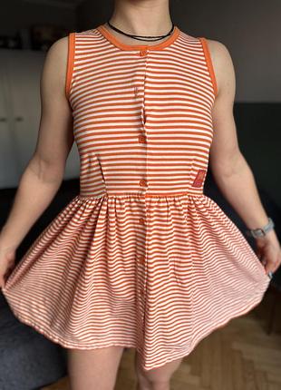 Смугастий літній сарафан s