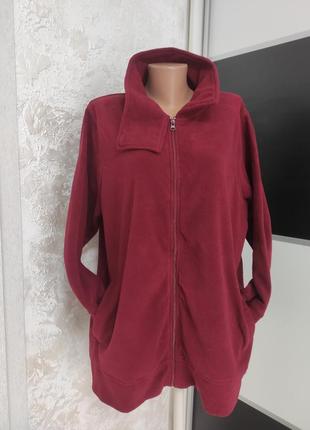 Жіноча флісова кофта xxl