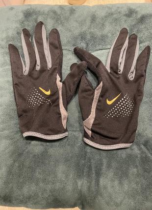 Nike running перчатки