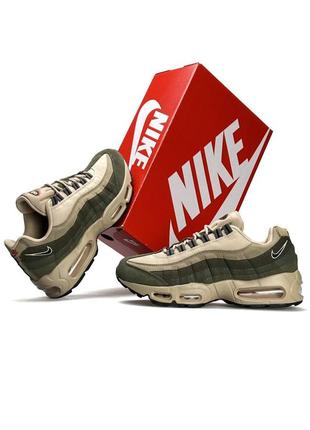 Мужские кроссовки nike m air max 95 prm beige khaki