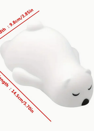 Ночник силиконовый мишка а806 от ааа4 фото