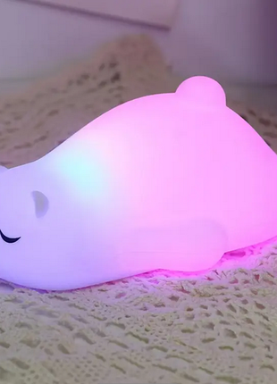 Ночник силиконовый мишка а806 от ааа2 фото