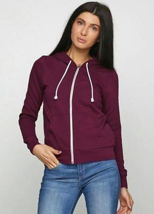 Кофта hm / толстовка hm / кофта флісова hm / худі на блискавці hm