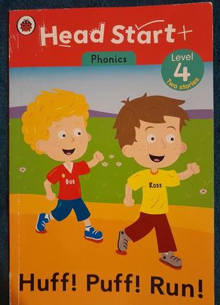 Phonics, level 4.(2 stories). head start.huff!puff!run!
книга б/у, 30 страниц. 55 грн. левов, пересасываю по почте.