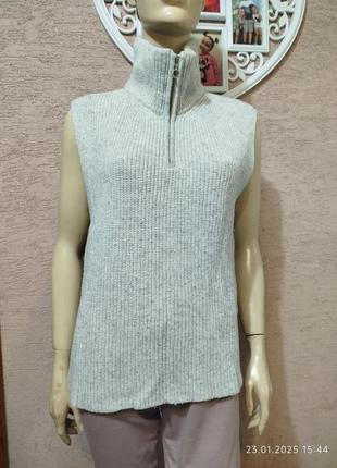 Австрийский маскулинный жилет оверсайз м 5614