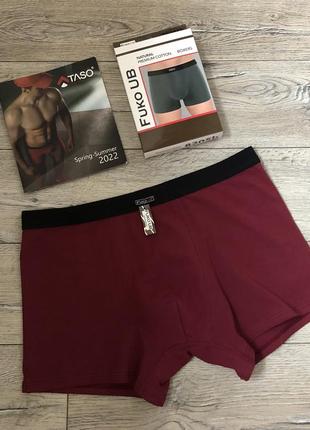 Трусы  мужские  fuko  ub  8205  боксёрки  хлопок . баталы . размер :  4xl (58)