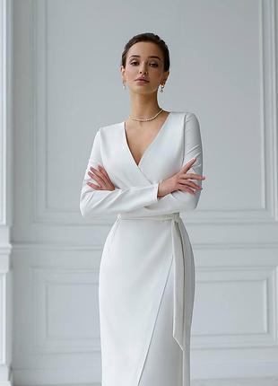 Сукня на запах міді