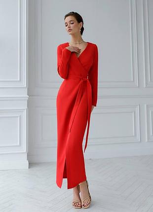 Сукня на запах міді