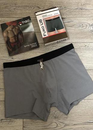 Трусы  мужские  fuko  ub  8205  боксёрки  хлопок . баталы . размер :  6xl (62)