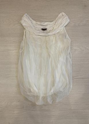 Шелковая блуза майка италия, phase eight, l