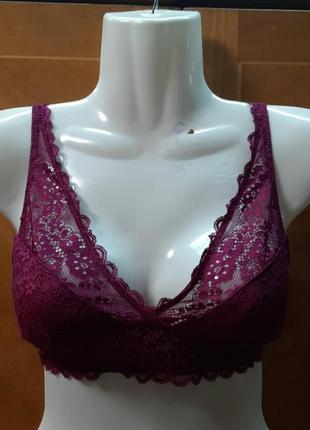 Кружевной красивый бюстгалтер топ р.s от f &amp; f