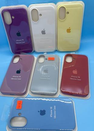 Силіконові чохли на айфон 16