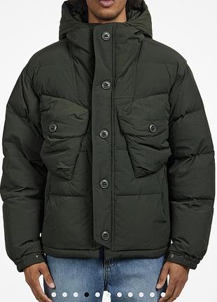 Frizmworks down parka jacket medium dark green,куртка,пуховик