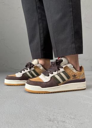 Кросівки Pharrel Williams x BBC x Adidas HU NMD POWER BLUE brown