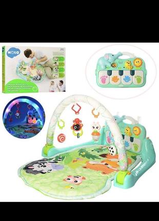 Розвиваючий килимок з музичною панеллю  hola toys поляна казок