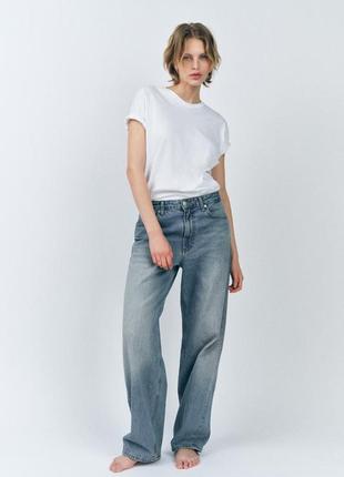 Джинсы zw collection baggy со средней посадкой