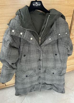 Пуховик куртка оверсайз 100% пух max&co max mara