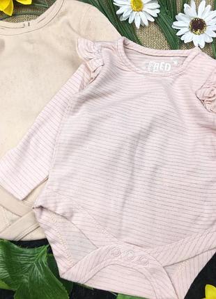 Бодики для девочки на 0-3 мес 3