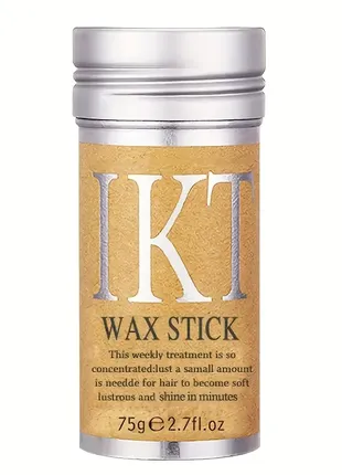 Воск для укладки волос карандаш ikt wax stick сильної фіксації 75 г