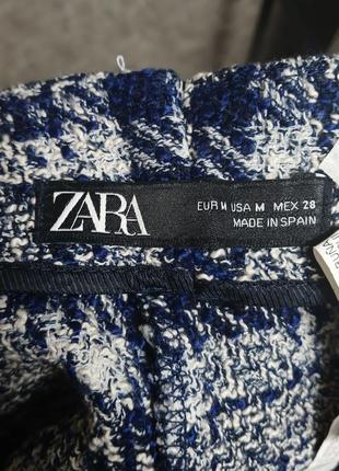 Твідові шорти zara3 фото