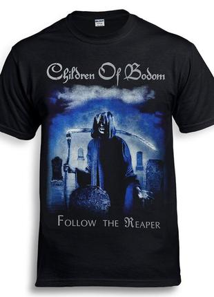 Футболка children of bodom follow the reaper метал рок мерч