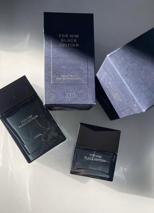 Туалетная вода для мужчин zara for him black edition 100 мл