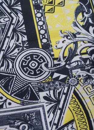 Брендовая юбка мини принт 2