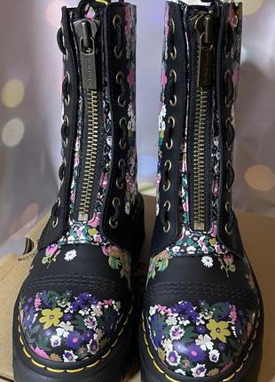 Dr, martens sinclair hi floral platform оригинал!