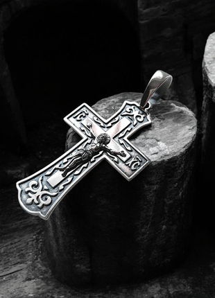✝ подвеска серебро крест крестик  кулон