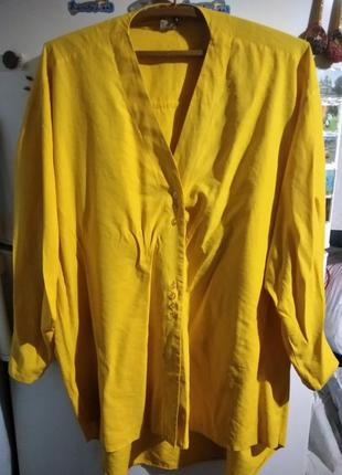 Рубашка блуза батал жіноча