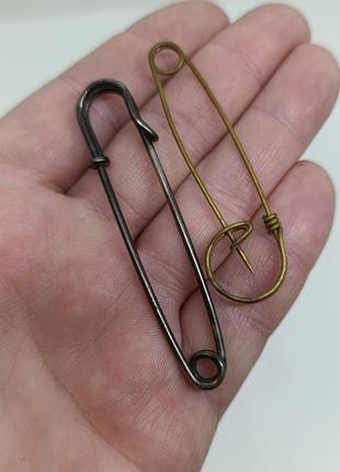 Радянська вінтажна брошка брош брошь булавка большая в виде булавки ссср вінтаж ретро біжутерія