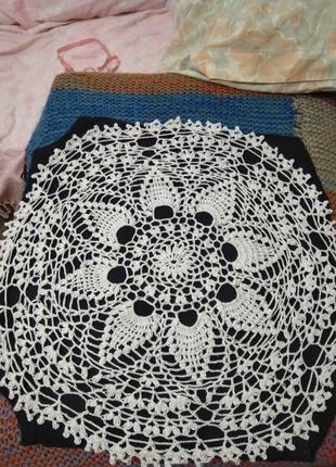 Ажурна серветка/скатертина7 фото