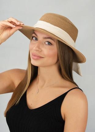 Женская шляпа канотье «мишель