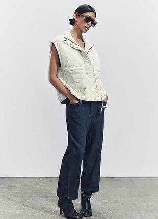 Стьобаний жилет zara