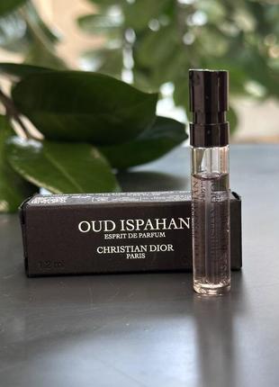 Оригинальный пробник парфюма dior oud ispahan esprit de parfum