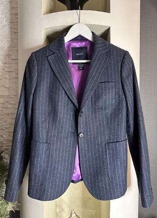 ⚜️♥️ gant, шерсть, классный пиджак, р с, новое состояние
