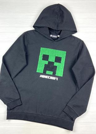 Стильное худи от minecraft на 13-14 лет, 158-164 см.