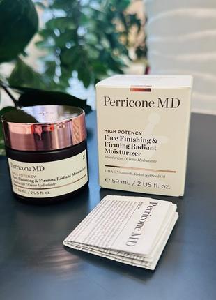 Оригінал зволожувальний крем для обличчя perricone md high potency face finishing & firming radiant moisturizer