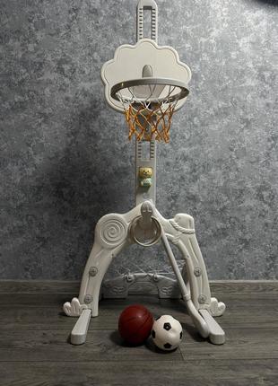 Игровой комплекс, футбольные ворота, баскетбол