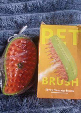 Щётка для животных  паром