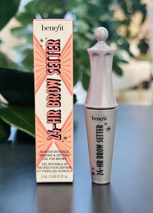 Оригінал benefit 24-hr brow setter прозорий гель для брів оригинал гель для бровей