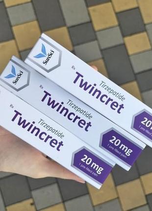 Twincret. tirzepatide