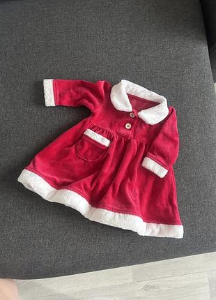 Новогоднее платье 68 р