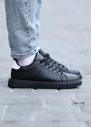 Кеды 41-45 мужские cheki black