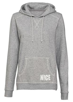 Женское серое худи esmara